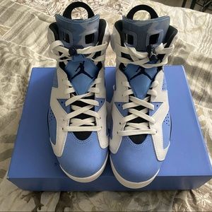 Used Jordan 6 UNC size 10.5